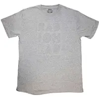 Ginza.se Radiohead: Unisex T-Shirt/Note Pad (Grey) (Cut-Out) (Large)