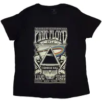 Ginza.se Pink Floyd: Ladies T-Shirt/Carnegie Hall Poster (Black) (XXXX-Large)