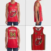 Ginza.se Rolling Stones: Rolling Stone Voodoo Lounge Red Basketball Jersey Small