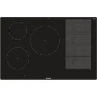 Siemens iQ700 EX801LVC1E - Induktionshäll - 5 kokplattor - Fördjupning - bredd: 78 cm - djup: 50 cm - slät - svart