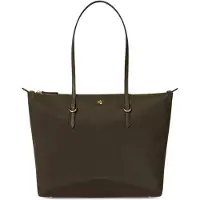 Ralph Lauren för kvinnor. 431916737053 Keaton medium nylonväska grön (OSFA), Casual