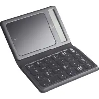 Renkforce RF-NK-300 Numeriskt tangentbord Bluetooth Vikbar, Tysta knappar, Inbyggd pekplatta, Miniräknarfunktion Svart