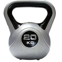 inSPORTline Kettlebell Vinyl med Gummiplattor (20 kg)