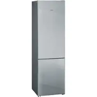 Siemens iQ500 KG39E8IBA - Kylskåp/frys - bottenfrysskåp - bredd: 60 cm - djup: 65 cm - höjd: 201 cm - 343 liter - Klass B - rostfritt stål