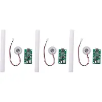Wella 3St Mist Maker Atomiseringsplatta med 5V USB Luftfuktare Modul Integrated Circuit Board Driver med Timing