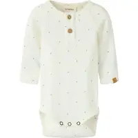 Lil´ Atelier Lil' Atelier Body l/ä - Rib - Slim - Noos - NbmGago - Coconut Mi - - 1 år (80) - Body L/Ä