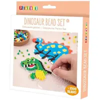 Playbox Pärlset - 2000 st. - Dinosaurier - - One Size - Pärlor