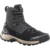 Salewa - Varma vandringsskor - Puez Winter Mid Ptx W Black/Black för Unisex - Storlek 38 - Svart