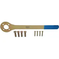 Ks Tools 911.1735 Remskivor-mothåll-nyckel-sats för Subaru, 9-delars