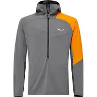 Salewa - Vandringskläder - Nxt Hyb 1/2 Zip Tee M Quiet Shade för Unisex - Storlek XL - Grå
