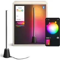 Philips Hue - Skrivbordslampa - LED - 5.8 W - RGBICW - 2200-6500 K - svart