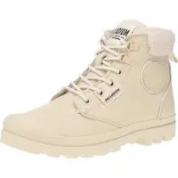 Palladium Stövlett med snörning 'Pampa' beige