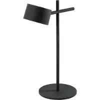 Osram LED bordslampa Decor Kyoto, dimbar, Svart, Vardagsrum / matsal, Aluminium / grå / zink, Modern, LED-bordslampa