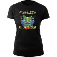 Ginza.se Thin Lizzy: Ladies T-Shirt/Killer Lady (Black) (Medium)