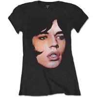 Ginza.se The Rolling Stones: Ladies T-Shirt/Mick Portrait (Black) (Large)