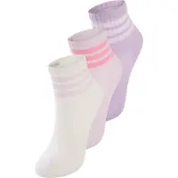 Adidas Strumpor - 3-pack - KD C Crw - Powplu/White/I - - 22/24 - Strumpor