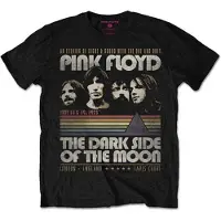 Ginza.se Pink Floyd: Unisex T-Shirt/Vintage Stripes (Black) (Medium)