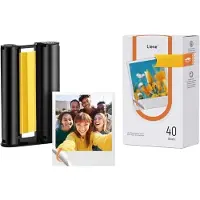 Lirene Liene Amber självhäftande fotopapper 3x3 40 ark + 1 refill