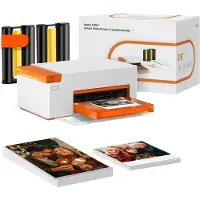Lirene Liene Amber M110 bärbar fotoprinter 4x6 med 60 ark 4x6-papper
