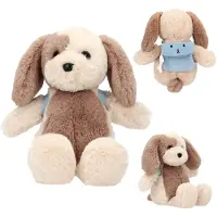 Princess Mimi - Plush Dog Milo With Backpack
