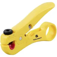 Toolcraft TO-9627696 Universell; Kabelskalare Lämplig för UTP-Datakabel, STP-Datakabel 3.5 till 9 mm