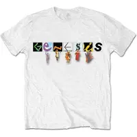 Ginza.se Genesis: Unisex T-Shirt/Characters Logo (White) (Small)