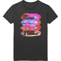 Ginza.se Foo Fighters: Unisex T-Shirt/Medicine At Midnight (Black) (Large)