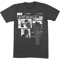 Ginza.se Nothing,Nowhere: Unisex T-Shirt/Trauma Factor V.1 (Black) (Small)