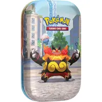 Pokémon Kolekcionuojamos Korteles - TCG Lumiose City Mini Tin Emboar, 2 Booster Packs, Sticker Sheet, Kodo kortele