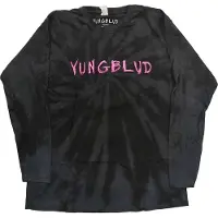 Ginza.se Yungblud: Unisex Long Sleeve T-Shirt/Scratch Logo (Black) (Wash Collection) (XXXX-Large)