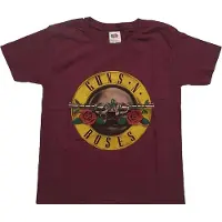 Ginza.se Guns N Roses: Guns N' Roses Kids T-Shirt/Classic Logo (Maroon Red) (3-4 Years)