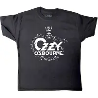 Ginza.se Ozzy Osbourne: Kids T-Shirt/Logo (Black) (7-8 Years)