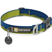 Ruffwear Crag Reflective Dog Collar Green Hills