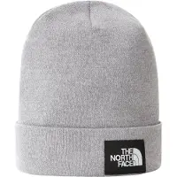 The North Face - Mössor - Dock Worker Recycled Beanie TNF Light Grey Heather för Unisex - Grå