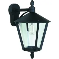 Albert Vägglampa utomhus AWL, dimbar, Svart, Aluminium / grå / zink, Modern, Utomhusvägglampa