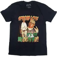 Ginza.se Biggie Smalls: Unisex T-Shirt/Spread The Love (Black) (Small)