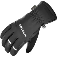 Salomon - Skidhandskar - Propeller Gore-Tex Gloves U Deep Black för Unisex - Storlek S - Svart