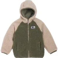 Viking Footwear Kids' Play Reversible Pile Jacket Olive