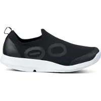 OOfos Men's Oomg Sport Low Shoe White/Black