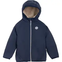 Viking Fleecejacka - Vändbar - Play - Marinblå/Beige - - 3 år (98) - Fleecejacka