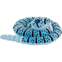Wild republic Snakes Eco Blue Rock Rattlesnake Stuffed Animal 36 Inches Plush Toy Fill r snurrade tervunna vattenflaskor Eco Friendly