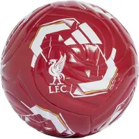 Adidas Liverpool Fotboll Club Mini - Bordeaux/vit - , storlek Ball SZ. 1