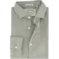 Superdry Riviera Linen Skjorta Med Långa ärmar