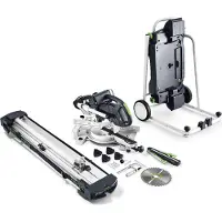 Festool Kap-och geringssåg KS 60 E-UG-Set/XL KAPEX (transportstativ)
