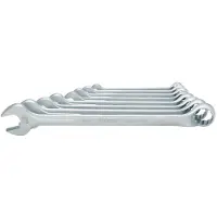 Gedore 6011870 1 B-08 Ringskruvnyckelsats 8 delar Nyckelvidd (Metrisk) (för titel) 10 - 24 mm