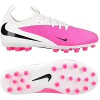 Nike Phantom 6 Academy Low Cut Mg Breakout - Vit/svart/rosa Barn - Multi Ground (Mg), storlek 37½