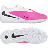 Nike Phantom 6 Academy Low Cut Ic Breakout - Rosa/vit/svart - Inomhus (Ic), storlek 42