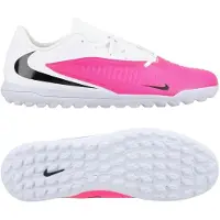 Nike Phantom 6 Club Low Cut Tf Breakout - Rosa/vit/svart - Turf (Tf), storlek 44½