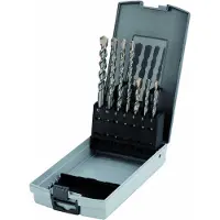 Cimco 201395 Hårdmetall Borrhammar-set 7 delar 5 mm, 6 mm, 6 mm, 8 mm, 8 mm, 10 mm, 12 mm SDS-Plus 1 set