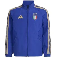 Adidas Italien Träningsjacka Anthem - Blå Barn - , storlek 128 cm